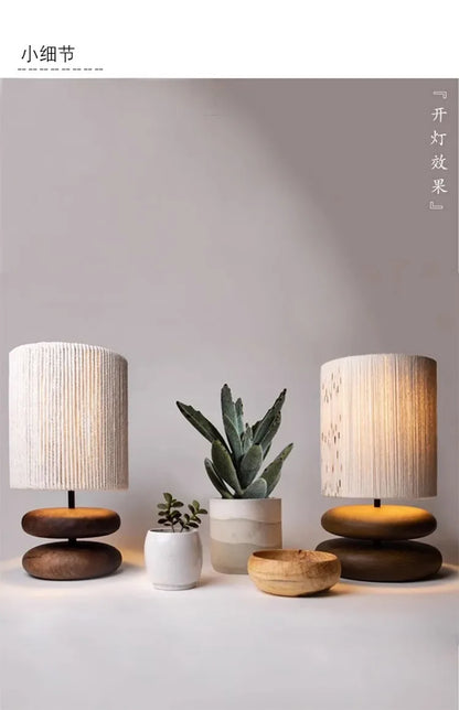 Retro Japanese Style Table Lamp